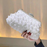 Fall and winter new banquet Pearl bag dinner bags Fashion luxury pearl handbag for women Clutch Purses